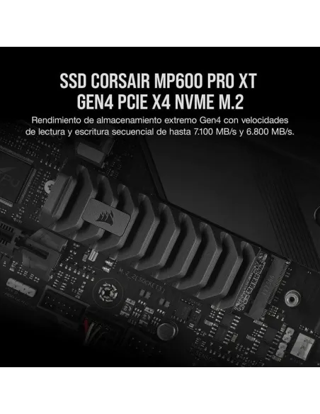 Corsair MP600 Pro XT SSD M.2 8TB PCIe Gen 4 con Disipador