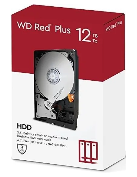Western Digital Red Plus HDD 3.5" 12TB SATA3