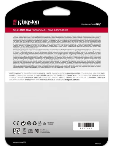 Kingston A400 SSD M.2 240GB SATA3