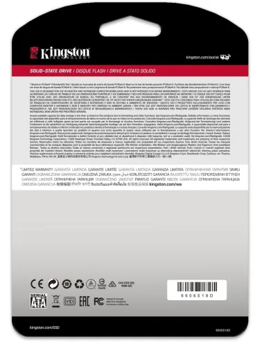 Kingston A400 SSD 2.5" 480GB SATA3