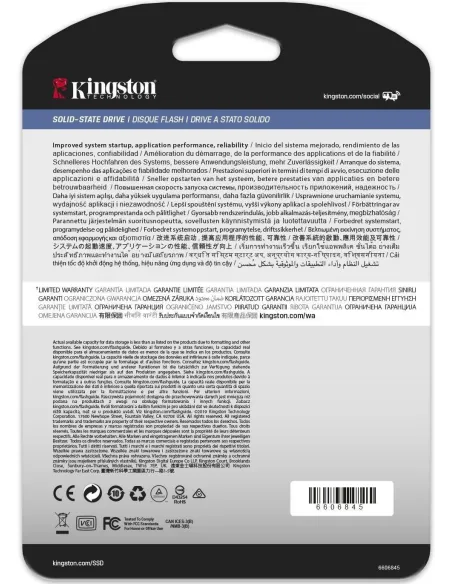 Kingston Data Center DC450R SSD 2.5" 1.92TB SATA3