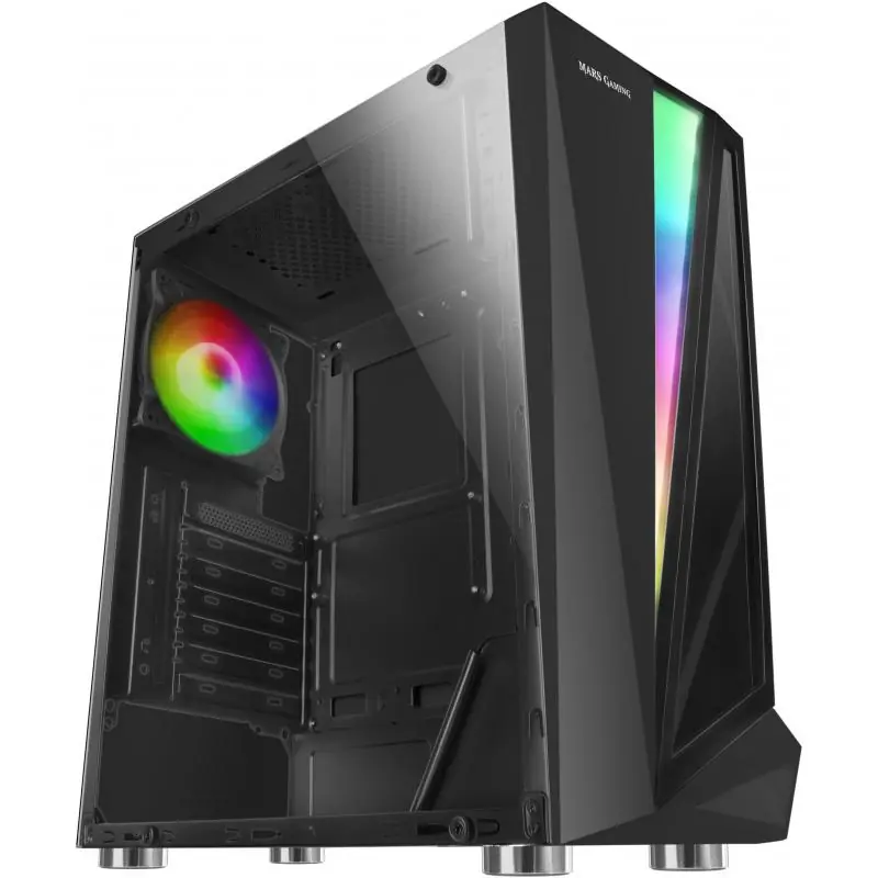 Mars Gaming MCL ARGB USB 3.0 Negra con Ventana