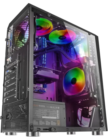 Mars Gaming MCL ARGB USB 3.0 Negra con Ventana