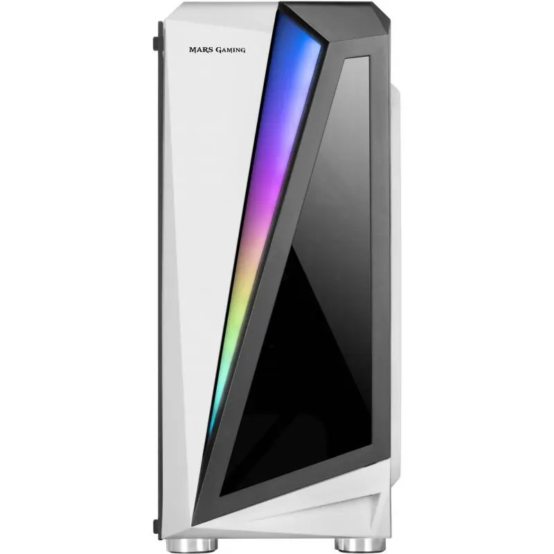 Mars Gaming MCLW ARGB USB 3.0 Blanca con Ventana