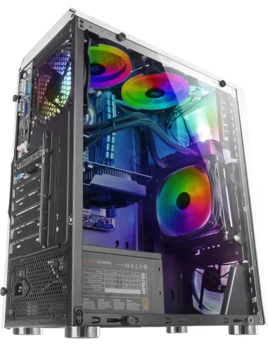 Mars Gaming MCLW ARGB USB 3.0 Blanca con Ventana