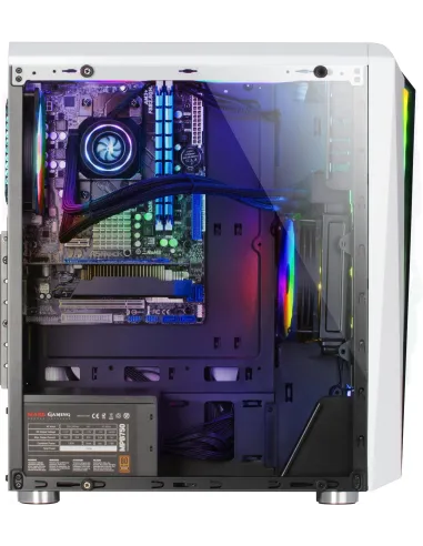 Mars Gaming MCLW ARGB USB 3.0 Blanca con Ventana