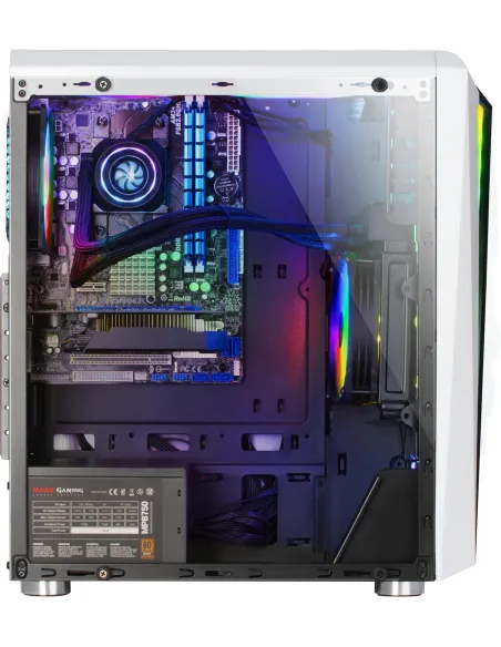 Mars Gaming MCLW ARGB USB 3.0 Blanca con Ventana