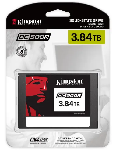 Kingston Data Center DC500R SSD 2.5" 3.84TB SATA3