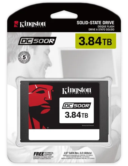 Kingston Data Center DC500R SSD 2.5" 3.84TB SATA3