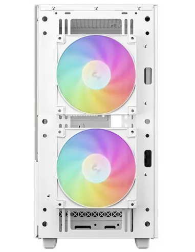 DeepCool CH360 Digital Cristal Templado USB 3.2 Blanca