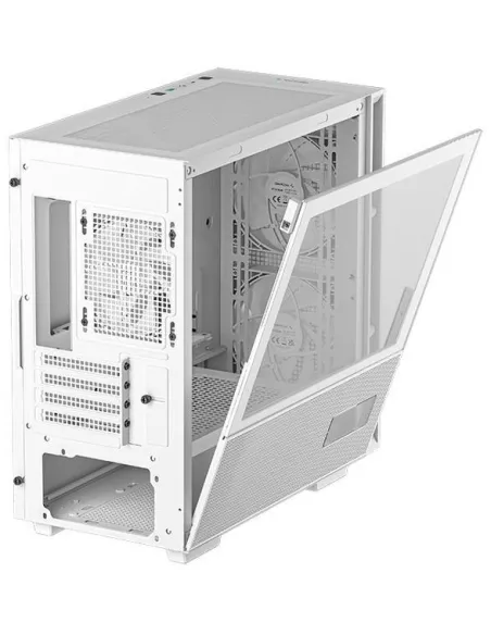 DeepCool CH360 Digital Cristal Templado USB 3.2 Blanca