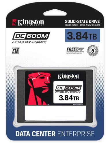 Kingston Data Center DC600M SSD 2.5" 3,84TB SATA3