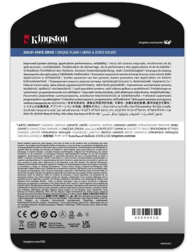 Kingston Data Center DC600M SSD 2.5" 480GB SATA3