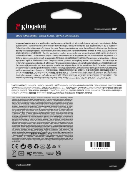 Kingston Data Center DC600M SSD 2.5" 480GB SATA3