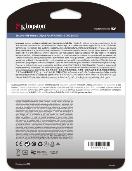 Kingston Data Center DC1500M SSD U.2 3.84TB PCIe 3.0