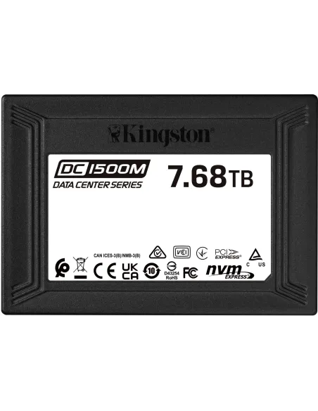 Kingston Data Center DC1500M SSD U.2 7.68TB PCIe 3.0