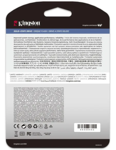 Kingston Data Center DC1500M SSD U.2 7.68TB PCIe 3.0