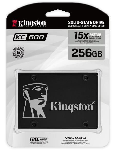 Kingston KC600 SSD 2.5" 256GB SATA3