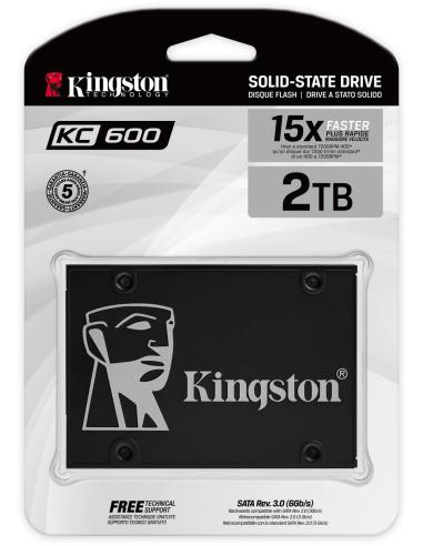 Kingston KC600 SSD 2.5" 2TB SATA3