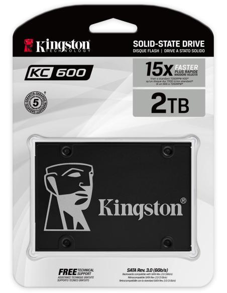 Kingston KC600 SSD 2.5" 2TB SATA3