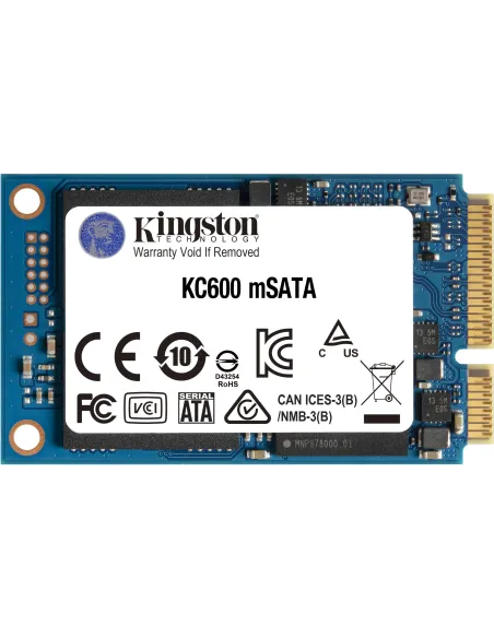 Kingston KC600MS SSD mSATA 256GB SATA3