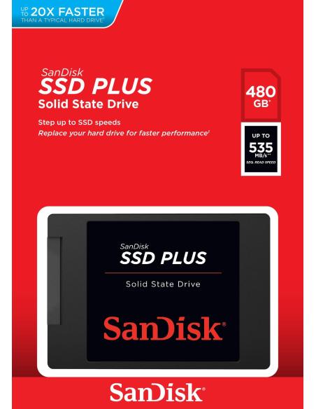 SanDisk SSD Plus 2.5" 480GB SATA3