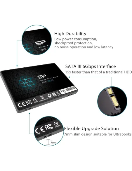 Silicon Power Ace A55 SSD 2.5" 256GB SATA3