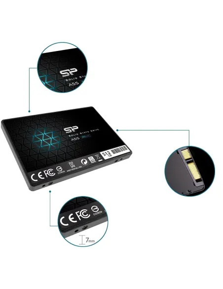 Silicon Power Ace A55 SSD 2.5" 512GB SATA3