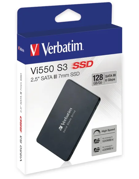 Verbatim Vi550 S3 SSD 2.5" 128GB SATA3