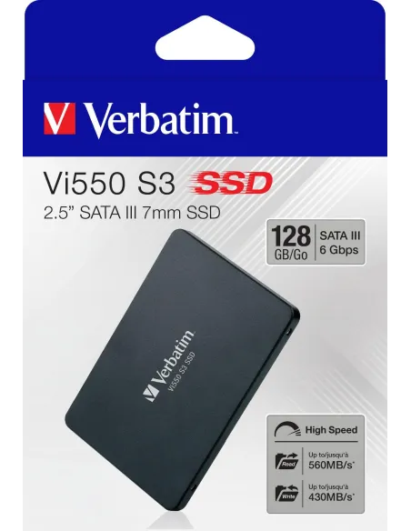 Verbatim Vi550 S3 SSD 2.5" 128GB SATA3