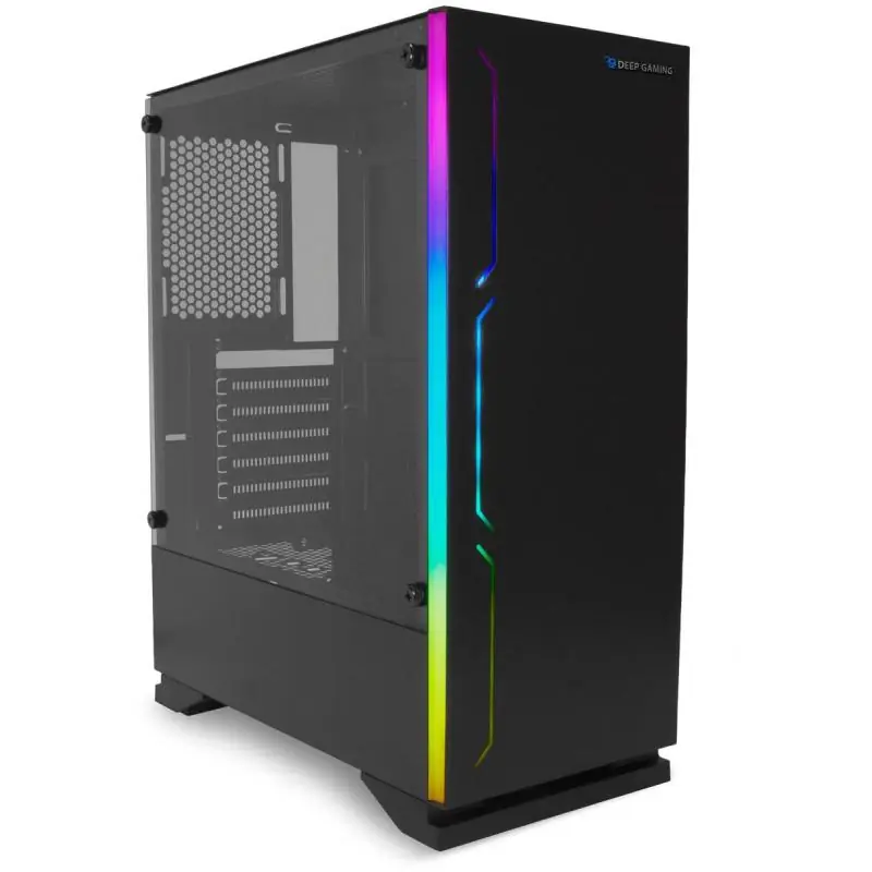 Deep Gaming A232 RGB Cristal Templado USB 3.0 Negra