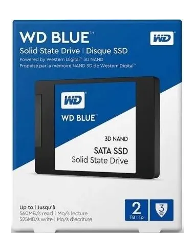 WD Blue 3D Nand SSD 2.5" 2TB SATA3