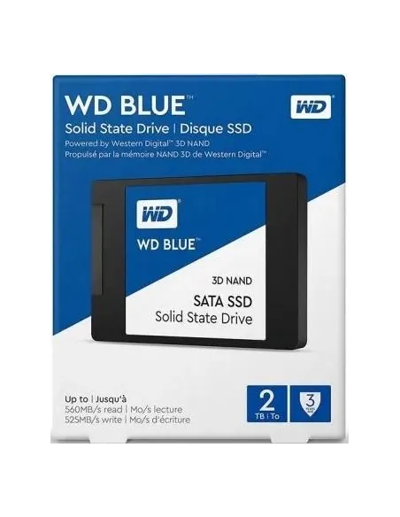 WD Blue 3D Nand SSD 2.5" 2TB SATA3