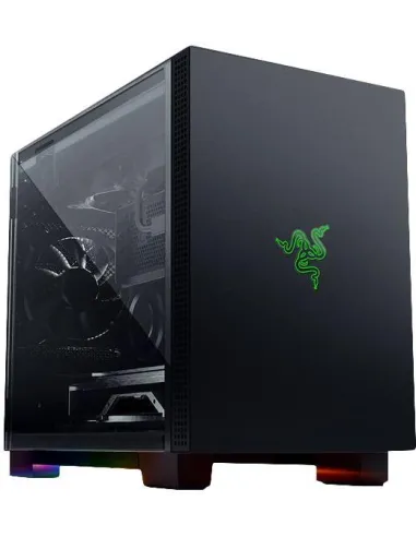 Razer Tomahawk Mini-ITX Gaming Cristal Templado Negra