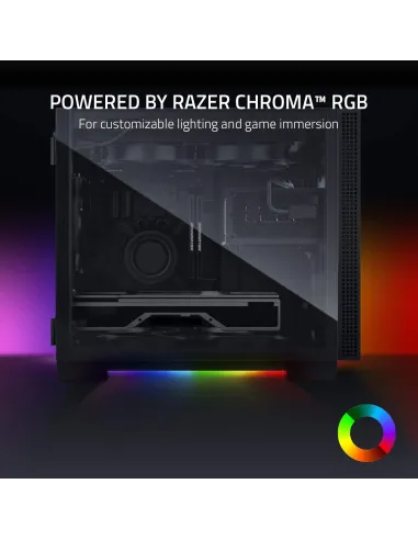 Razer Tomahawk Mini-ITX Gaming Cristal Templado Negra