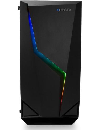 Deep Gaming M235 RGB Micro Tower Cristal Templado USB 3.0 Negra