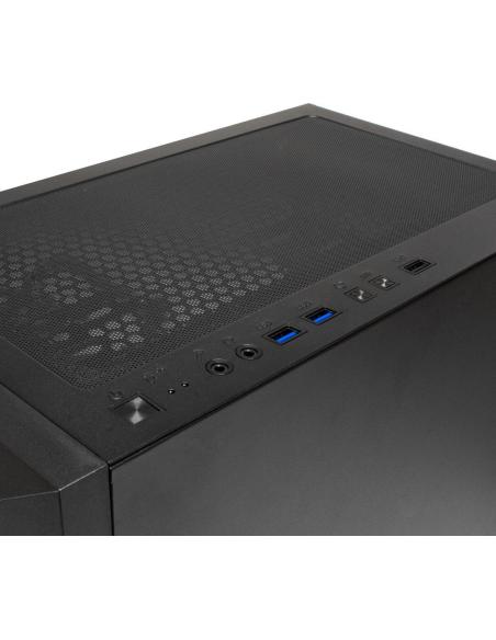 Deep Gaming M235 RGB Micro Tower Cristal Templado USB 3.0 Negra