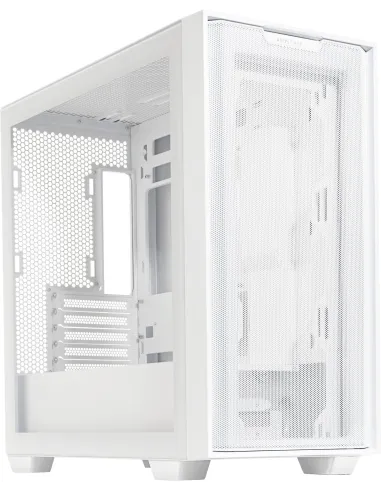 Asus A21 Torre Micro-ATX Cristal Templado USB 3.2 Blanca