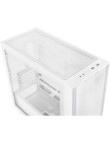 Asus A21 Torre Micro-ATX Cristal Templado USB 3.2 Blanca