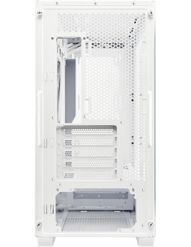 Asus A21 Torre Micro-ATX Cristal Templado USB 3.2 Blanca