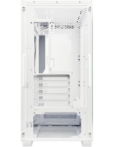 Asus A21 Torre Micro-ATX Cristal Templado USB 3.2 Blanca