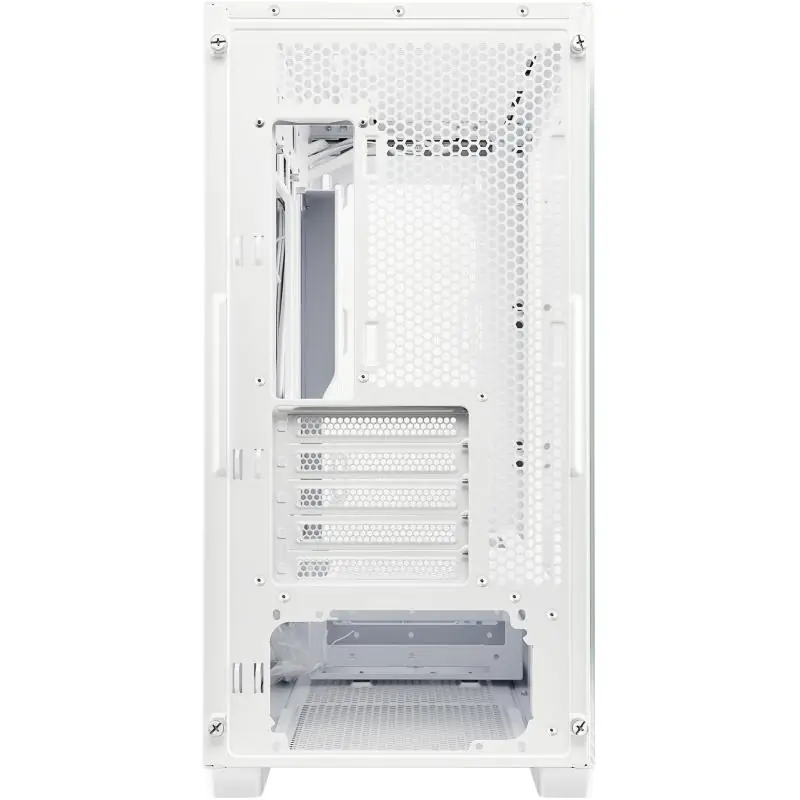 Asus A21 Torre Micro-ATX Cristal Templado USB 3.2 Blanca