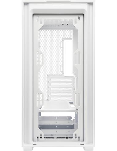 Asus A21 Torre Micro-ATX Cristal Templado USB 3.2 Blanca