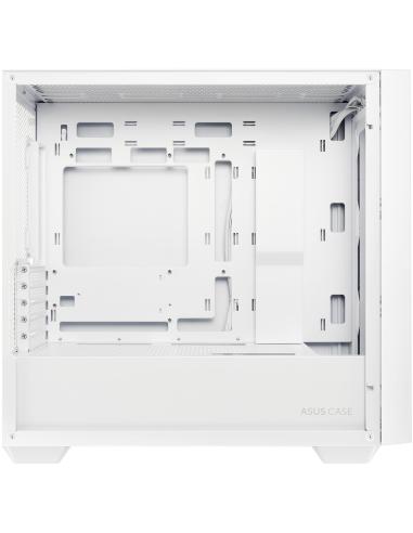 Asus A21 Torre Micro-ATX Cristal Templado USB 3.2 Blanca