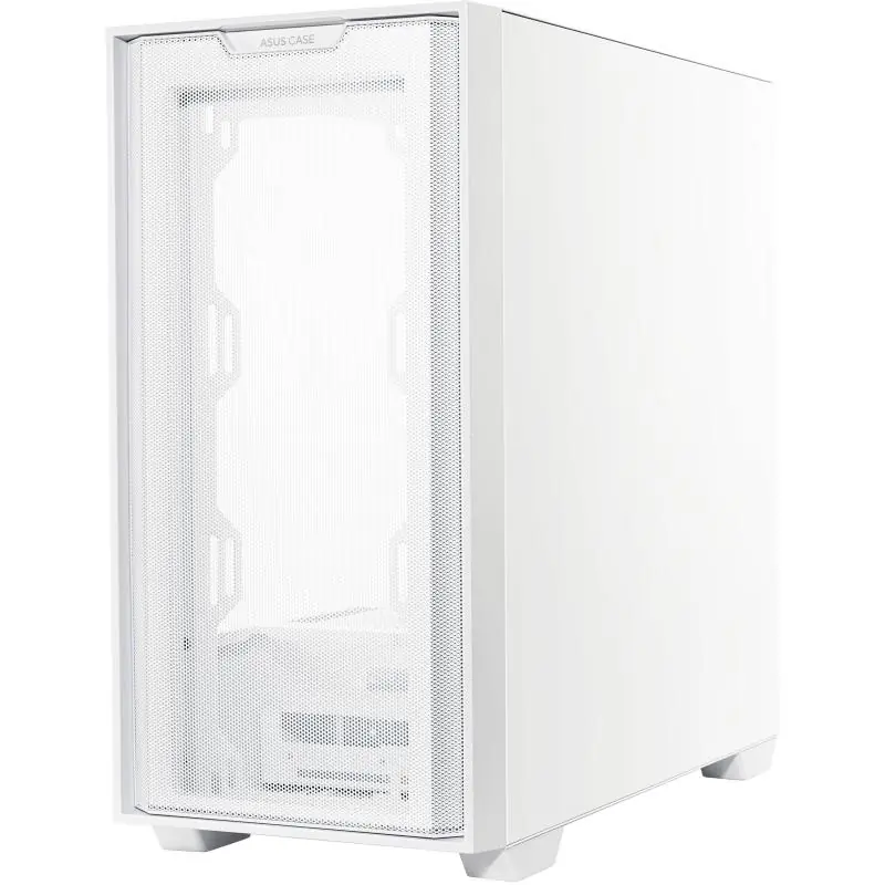 Asus A21 Torre Micro-ATX Cristal Templado USB 3.2 Blanca