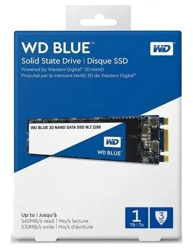 WD Blue 3D Nand SSD M.2 250GB SATA3