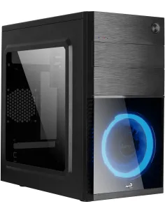 Aerocool CS-105BL con Ventana USB 3.0 Negra/Azul