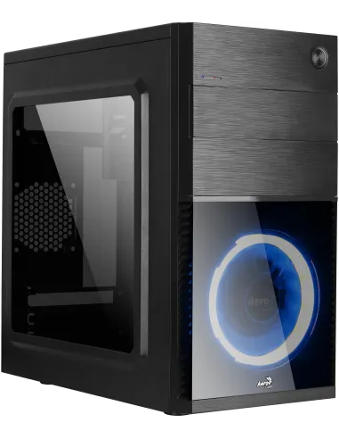 Aerocool CS-105BL con Ventana USB 3.0 Negra/Azul