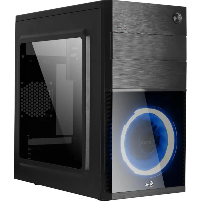 Aerocool CS-105BL con Ventana USB 3.0 Negra/Azul