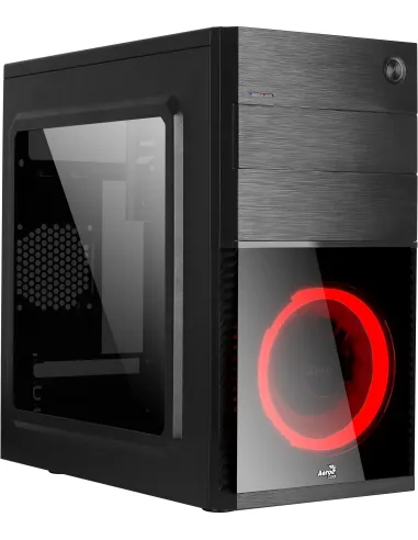 Aerocool CS-105 USB 3.0 Negra/Roja con Ventana